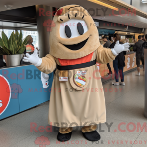 Costume mascotte de Tan...