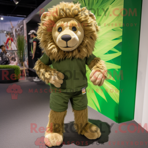 Máscara de Olive Lion com...