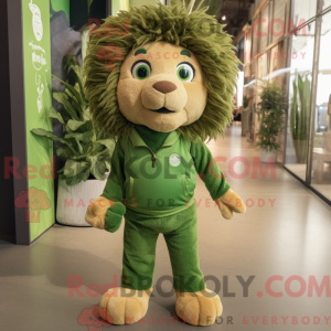 Máscara de Olive Lion com...