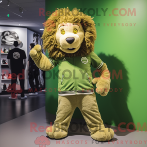 Máscara de Olive Lion com...