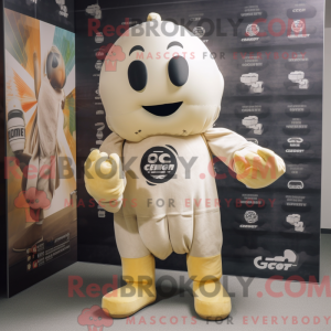 Cream Granade maskot...