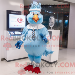 Disfraz de mascota Sky Blue...