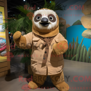 Costume de mascotte de Tan...