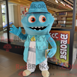Turquoise Ceviche mascot...