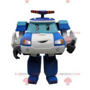 Transformers police car mascot - Redbrokoly.com