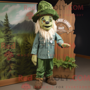 Forest Green Chief maskot...