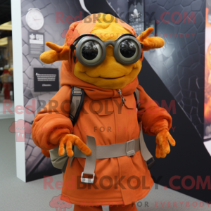 Crab mascot costume...