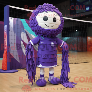 Purple Volleyball Net...