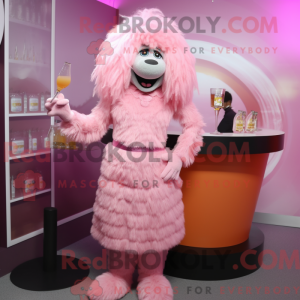 Postava maskota Pink...