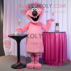 Postava maskota Pink...