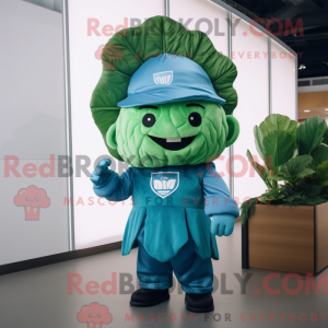 Cyan Cabbage máscara...