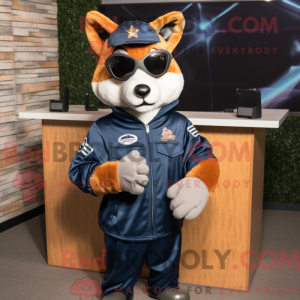 Disfraz de mascota de Navy...