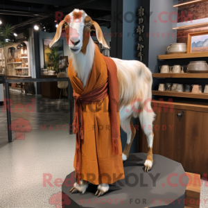 Rust Boer Goat Maskottchen...