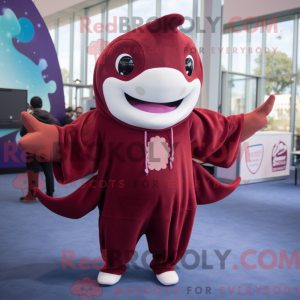 Costume de mascotte de raie...
