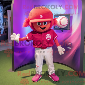 Magenta honkbalbal...