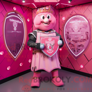 Pink Celtic Shield maskerad...