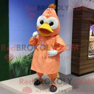 Peach Chicken maskot...