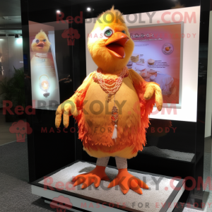Figura de máscara de frango...