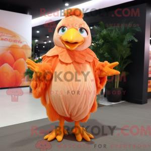 Peach Chicken maskot...