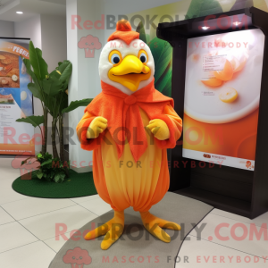 Peach Chicken Maskottchen...
