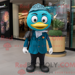 Teal Fried Rice mascot...