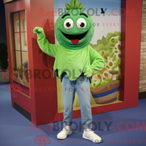 Olive Meatballs mascot...