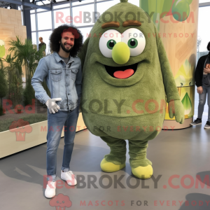 Olive Meatballs mascot...