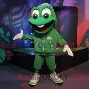 Maskottchenkostüm Grüner...