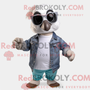 Costume mascotte de Silver...