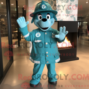 Personaggio mascotte Teal...