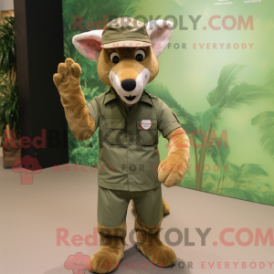 Costume mascotte d Olive...