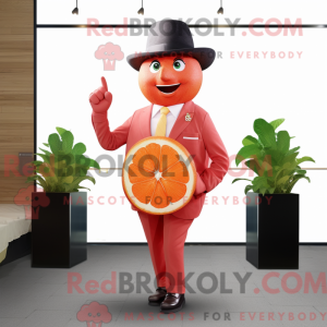 Red Grapefruit mascot...
