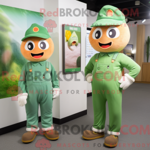 Peach Green Beer maskot...