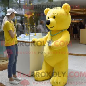 Costume de mascotte d ours...