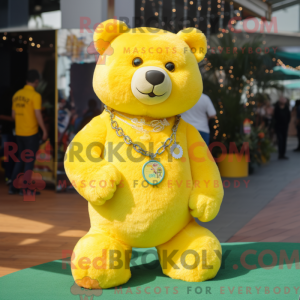 Personaggio mascotte orso...