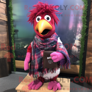 Disfraz de mascota Magenta...