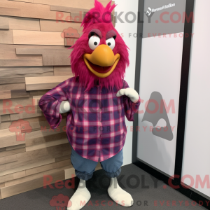 Disfraz de mascota Magenta...