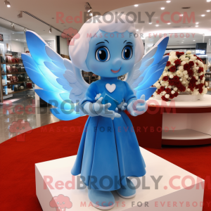 Postava maskota Sky Blue...