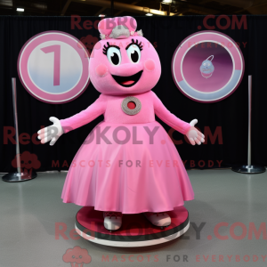 Roze paar schaatsen...