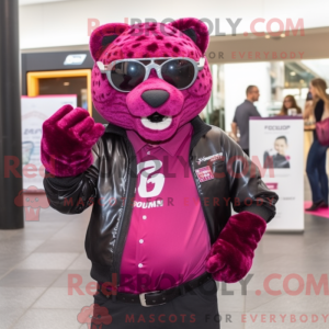 Disfraz de mascota Magenta...