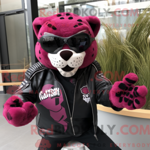Postava maskota Magenta...