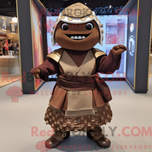 Disfraz de mascota Samurai...