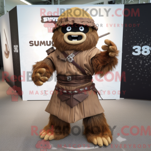 Disfraz de mascota Samurai...