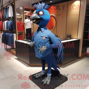 Blue Pheasant mascot...