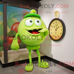 Lime Green Tomato mascot...