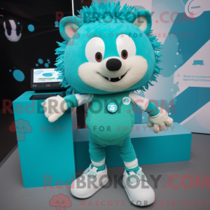 Disfraz de mascota Cyan...