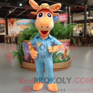 Figura de máscara de girafa...