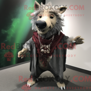 Silver Wild Boar mascot...