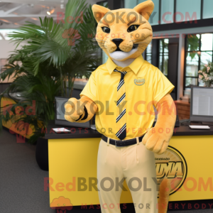 Costume de mascotte de Puma...