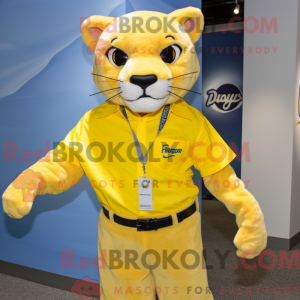 Personaggio mascotte Puma...
